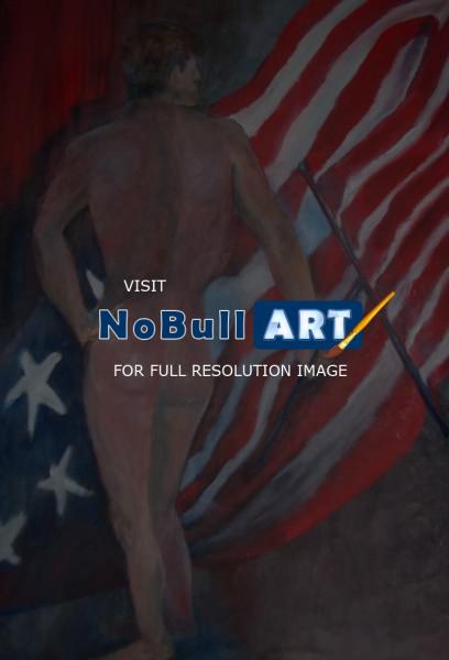 Rodigos De Art - Freedom - Canvas Oil Base Paint