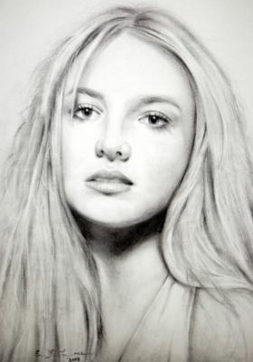 Portraits - Photo To Pencil Drawing - Charcoal Pencil