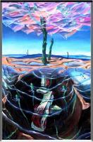 H2O - Oil On Canvas Paintings - By Leo Karnaukhov, Surrealism Painting Artist