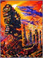 May Be - Oil Dvp Paintings - By Leo Karnaukhov, Surrealism Painting Artist