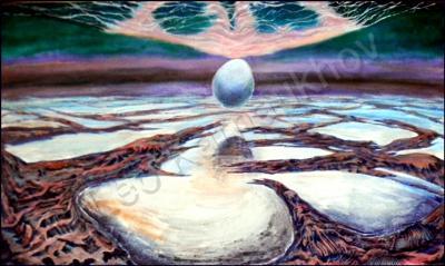 Paysages Of Exoplanets - After Night - Oil Dvp
