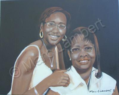 2 - Esther - Olivia - Acrylic On Canvas