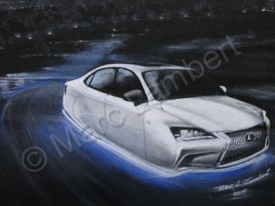 2 - 2014 Lexus - Acrylic On Canvas