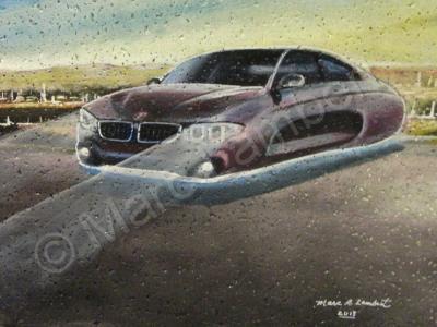 2 - Bmw - Acrylic On Board