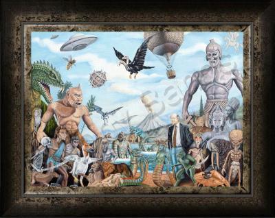 Movie Art - The World Of Ray Harryhausen - Oil