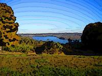 Beaver Lake - Digital Photography - By Angela Nhu, Impressionist Photography Artist