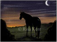 Daybreak - Digital Digital - By Risa Kent, Digital Drawing Digital Artist