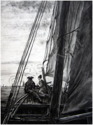 2007 - At Sea - Charcoal