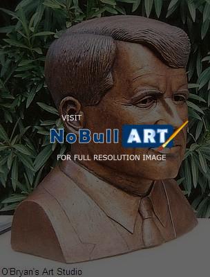 Portrait Busts - Robert Kennedy - Ceramic