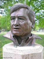 Cesar E Chavez - Bronze Sculptures - By Mark Obryan, Realism Sculpture Artist