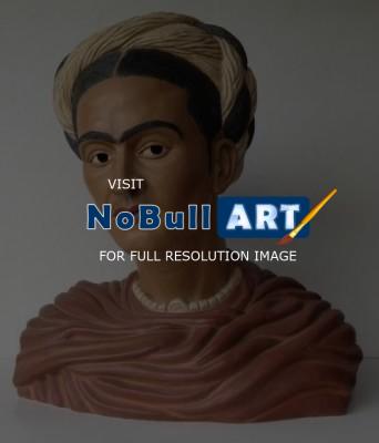 Portrait Busts - Frida Kahlo - Ceramic