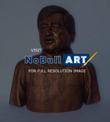 Portrait Busts - Cesar E Chavez - Ceramic