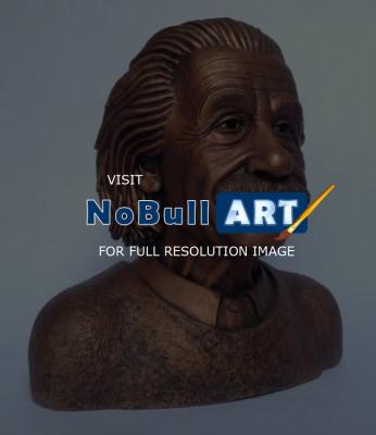 Portrait Busts - Albert Einstein - Ceramic