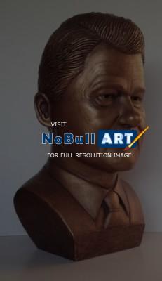 Portrait Busts - Bill Clinton - Ceramic