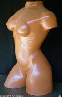 The Dancer - Ceramic Sculptures - By Mark Obryan, Contemporary Semi-Abstract Sculpture Artist