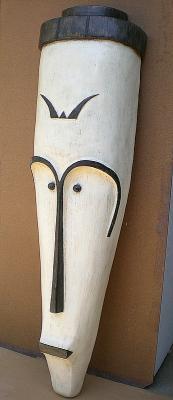 Masks - Ngil Masks - Artists Sculpting Medium