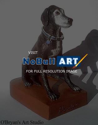 Animal Sculpture - Dog Figurine - Ceramic