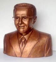 James C Enochs - Ceramic Sculptures - By Mark Obryan, Realism Sculpture Artist