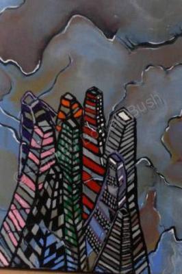 City Scape Collection - City Scape - Acrylics