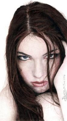 Colored Pencils - Borzag - Colored Pencil On Bristol