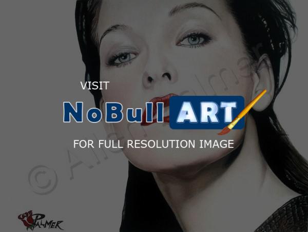Beautiful Women - Milla - Colored Pencils