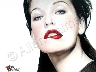 Beautiful Women - Milla - Colored Pencils