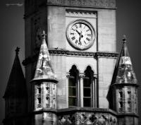 Watching Time - Digital Photography - By Amy Mcmullen, Black And White Photography Artist