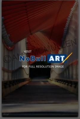 Fine Art Photography In Color - Double Helix Bridge - Digital