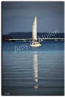 Fine Art Photography In Color - Sailing Away  In Color - Digital