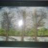 Winter Forest - Pastel Colors Drawings - By Tonya Atkins, Pastel Drawing Artist