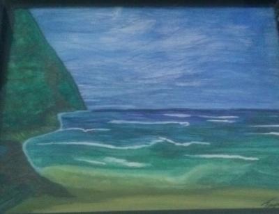 Acrylic Painting - Clear Waters - Acrylic Painting