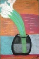 Cali Lily - Pastel Colors Drawings - By Tonya Atkins, Pastel Drawing Artist