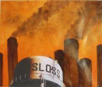 Sloss Furnace - Sloss 5 - Watercolor Photography