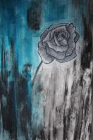 Petals - Rose 4 - Watercolor Pen Ink Paper
