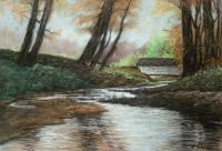 Serenity - Pastel Paintings - By Michael Scherer, Realistic Painting Artist