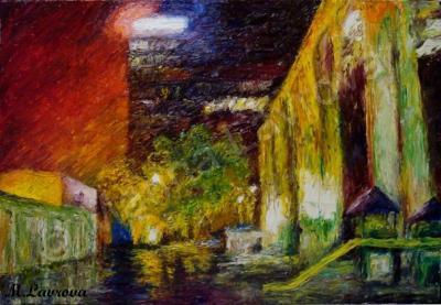 Oil Paintings - Transfer - Oil On Canvas Panel
