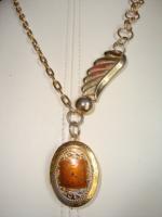 Watch Locket For Your Lover - Metal Jewelry - By Sam Vanbibber, Re-Purposed Or Steampunk Jewelry Artist