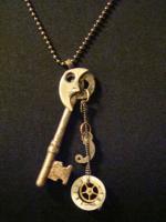 Moonglow Is Bright - Metal Jewelry - By Sam Vanbibber, Re-Purposed Or Steampunk Jewelry Artist