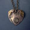 Be My Steamy Valentine - Metal Jewelry - By Sam Vanbibber, Re-Purposed Or Steampunk Jewelry Artist