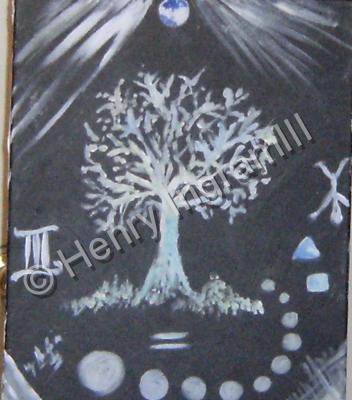 Chambers Of Thought - The Tree Of Life III - Basic Paint