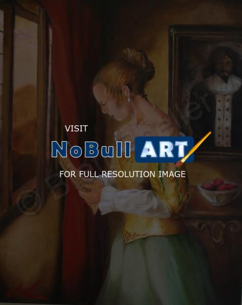 Brett Roeller - Vermeer Is My Hero - Oil Paint