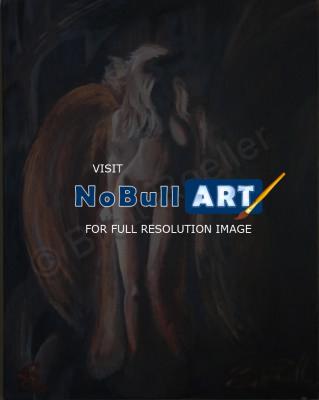 Brett Roeller - Dark Angel - Oil Paint