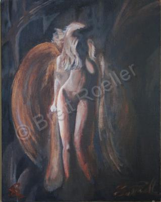 Brett Roeller - Dark Angel - Oil Paint