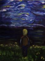 Mother Storm - Oilacrylic Paintings - By Aaron Ulrich, Expressionism Painting Artist