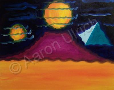 Mexico - Land Of Mystery - Oilacrylic