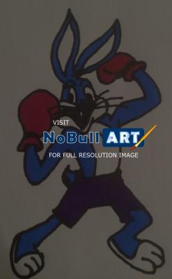 Cartoons - Bugs Bunny - Boxer - Marker