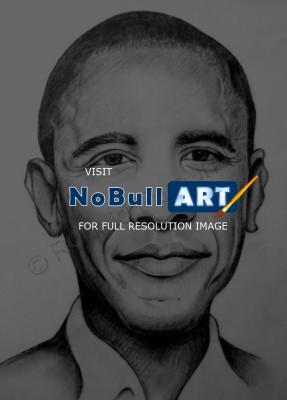 Portraits - Barack Obama - Paper