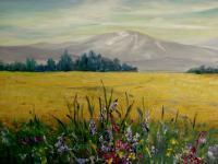 Landscape - Wheat Field - Oil