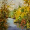 Mill Creek - Oil Paintings - By Glenda Roark, Soft Brush Strokes Painting Artist
