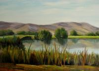 Serenity - Oil Paintings - By Glenda Roark, Soft Brush Strokes Painting Artist